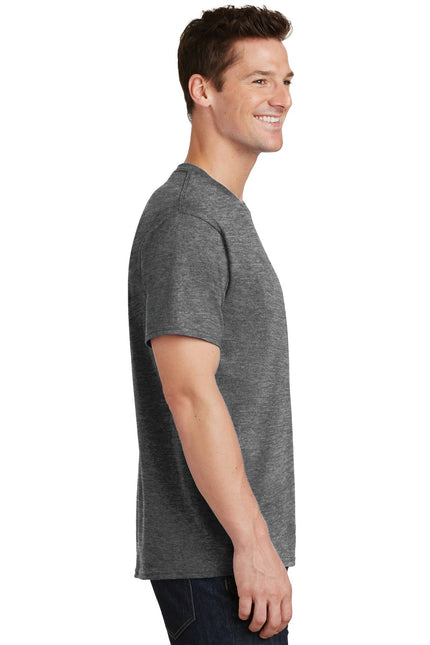 Port & Company - Core Cotton Tee. PC54 - Graphite Heather - Union Prints