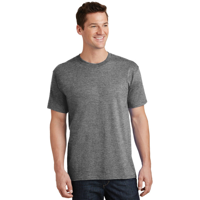 Port & Company - Core Cotton Tee. PC54 - Graphite Heather - Union Prints
