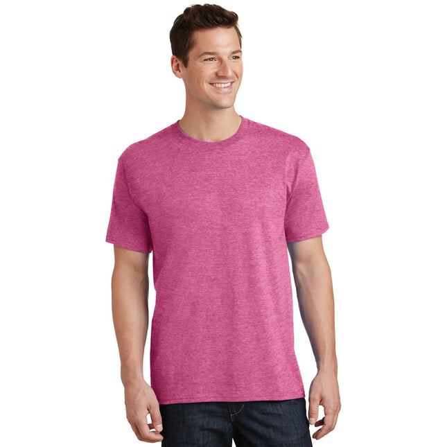 Port & Company - Core Cotton Tee. PC54 - Heather Sangria - Union Prints