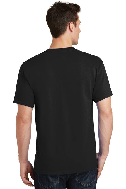 Port & Company - Core Cotton Tee. PC54 - Jet Black - Union Prints