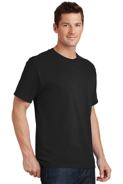 Port & Company - Core Cotton Tee. PC54 - Jet Black - Union Prints