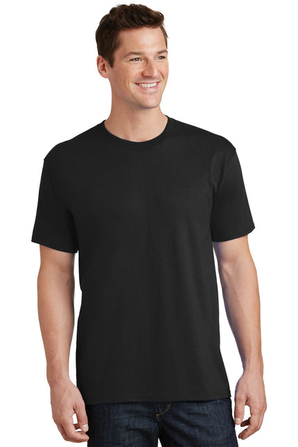 Port & Company - Core Cotton Tee. PC54 - Jet Black - Union Prints