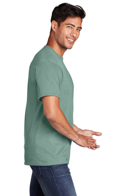 Port & Company - Core Cotton Tee. PC54 - Laurel Green - Union Prints