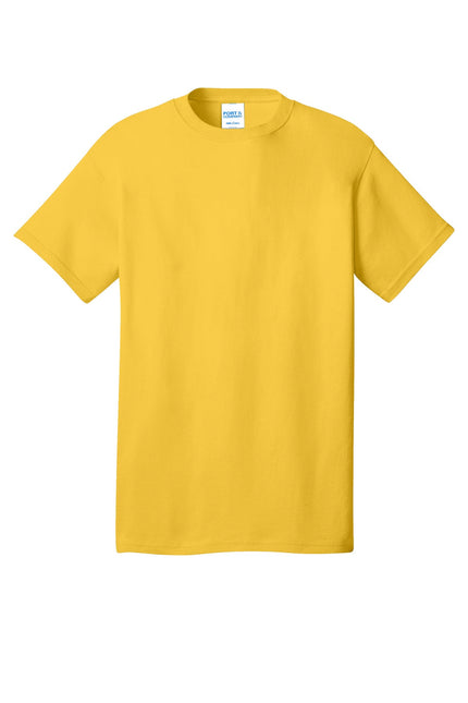 Port & Company - Core Cotton Tee. PC54 - Lemon Yellow - Union Prints