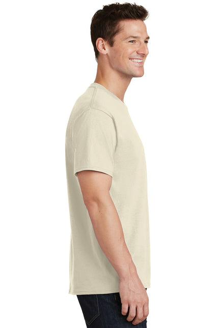 Port & Company - Core Cotton Tee. PC54 - Natural - Union Prints