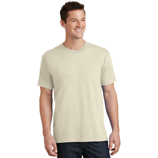 Port & Company - Core Cotton Tee. PC54 - Natural - Union Prints