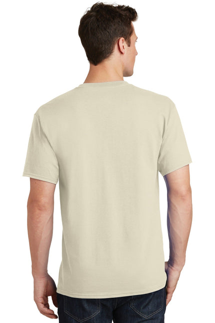 Port & Company - Core Cotton Tee. PC54 - Natural - Union Prints