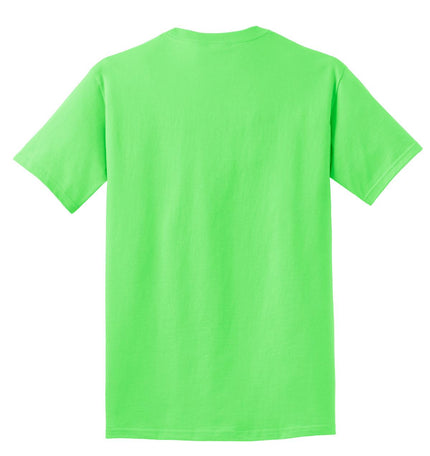 Port & Company - Core Cotton Tee. PC54 - Neon Green - Union Prints