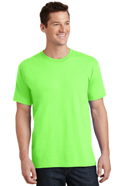Port & Company - Core Cotton Tee. PC54 - Neon Green - Union Prints