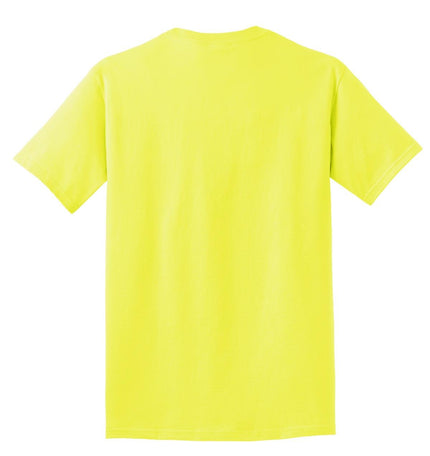 Port & Company - Core Cotton Tee. PC54 - Neon Yellow - Union Prints