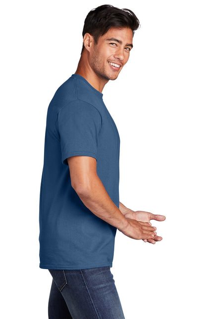 Port & Company - Core Cotton Tee. PC54 - Neptune Blue - Union Prints