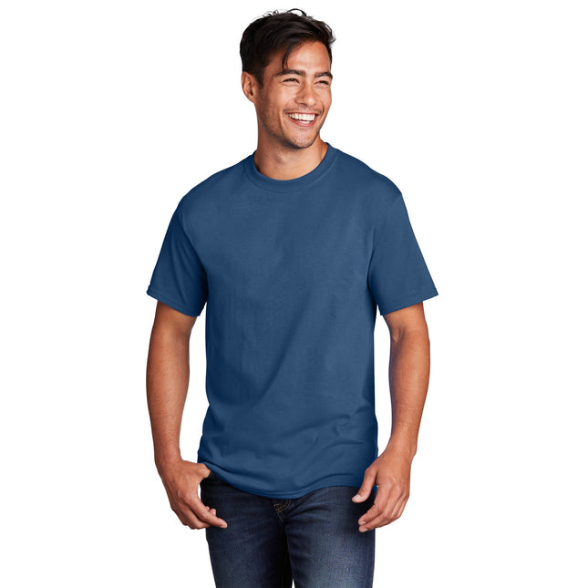 Port & Company - Core Cotton Tee. PC54 - Neptune Blue - Union Prints