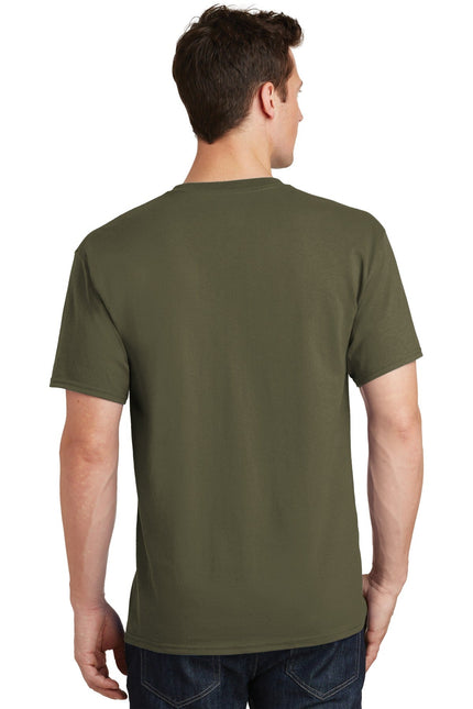 Port & Company - Core Cotton Tee. PC54 - Olive Drab Green - Union Prints