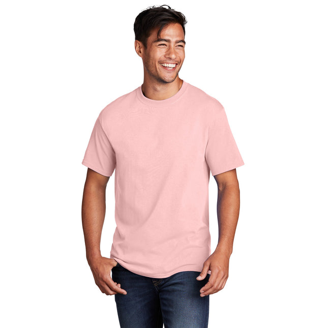 Port & Company - Core Cotton Tee. PC54 - Pale Blush - Union Prints