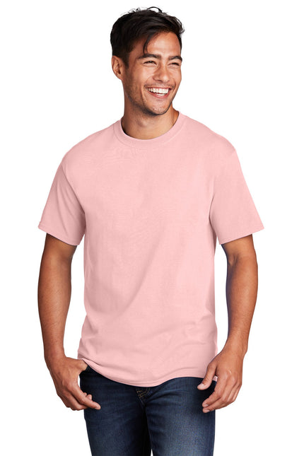 Port & Company - Core Cotton Tee. PC54 - Pale Blush - Union Prints