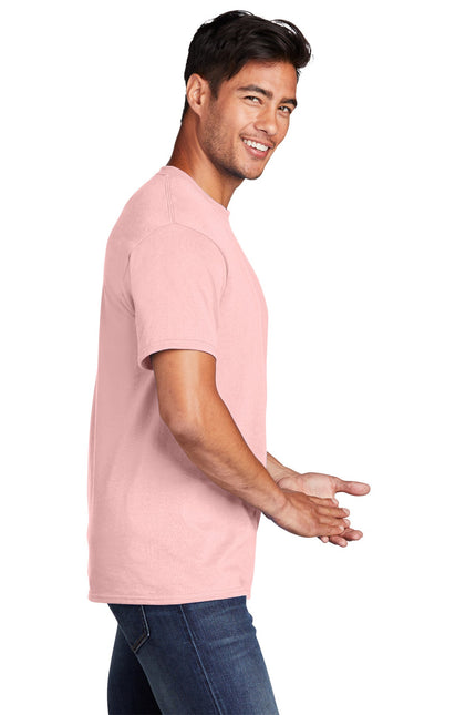 Port & Company - Core Cotton Tee. PC54 - Pale Blush - Union Prints