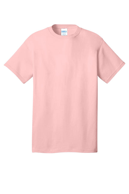 Port & Company - Core Cotton Tee. PC54 - Pale Blush - Union Prints