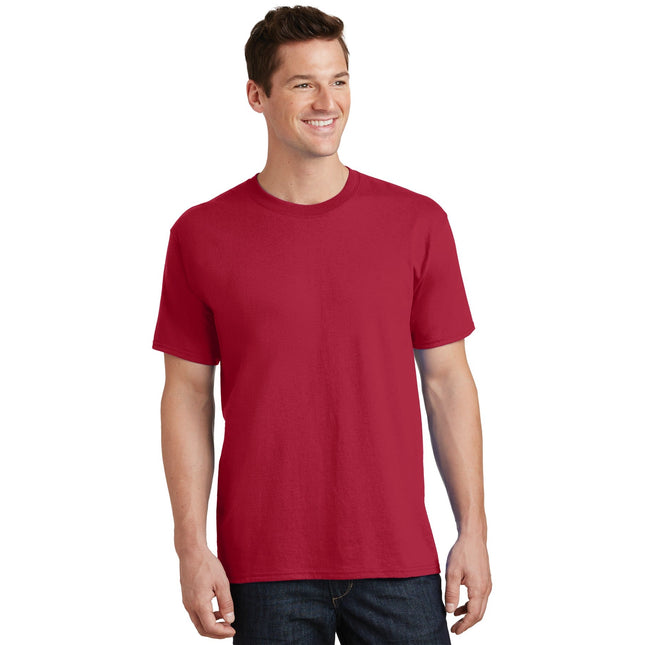 Port & Company - Core Cotton Tee. PC54 - Red - Union Prints