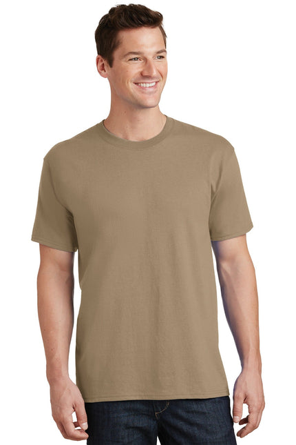 Port & Company - Core Cotton Tee. PC54 - Sand - Union Prints