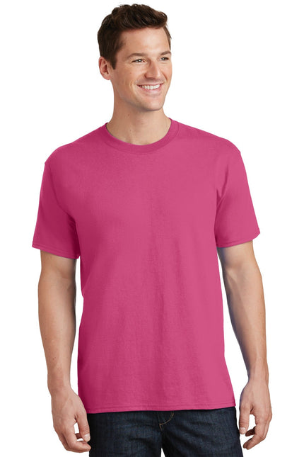 Port & Company - Core Cotton Tee. PC54 - Sangria - Union Prints