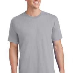 Port & Company - Core Cotton Tee. PC54 - Silver - Union Prints