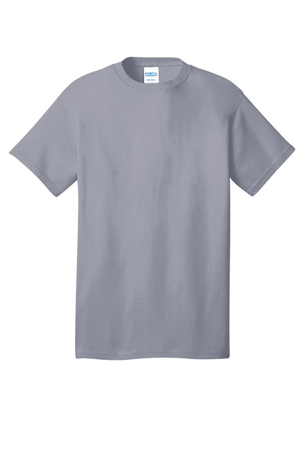 Port & Company - Core Cotton Tee. PC54 - Silver - Union Prints