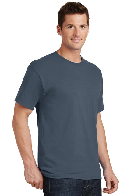 Port & Company - Core Cotton Tee. PC54 - Steel Blue - Union Prints