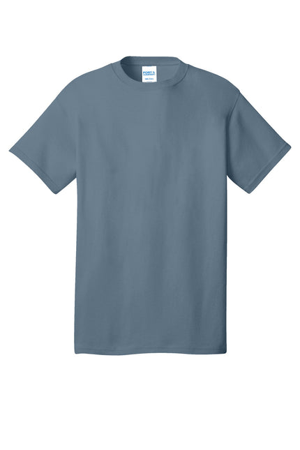 Port & Company - Core Cotton Tee. PC54 - Stonewashed Blue - Union Prints