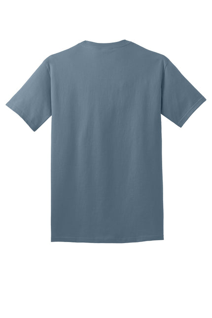 Port & Company - Core Cotton Tee. PC54 - Stonewashed Blue - Union Prints