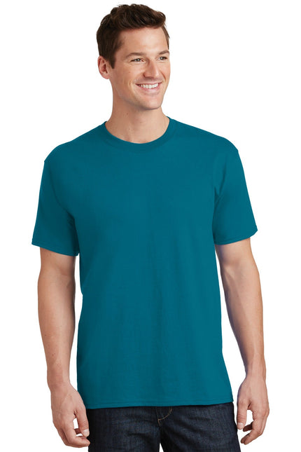 Port & Company - Core Cotton Tee. PC54 - Teal - Union Prints