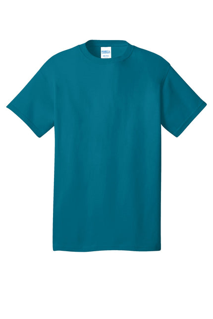 Port & Company - Core Cotton Tee. PC54 - Teal - Union Prints