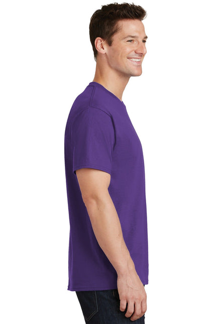 Port & Company - Core Cotton Tee. PC54 - Team Purple - Union Prints