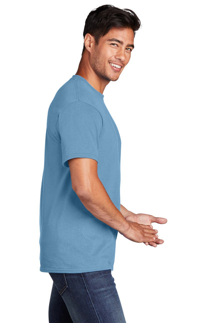 Port & Company - Core Cotton Tee. PC54 - Tundra Blue - Union Prints