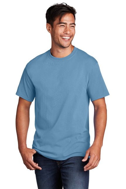 Port & Company - Core Cotton Tee. PC54 - Tundra Blue - Union Prints