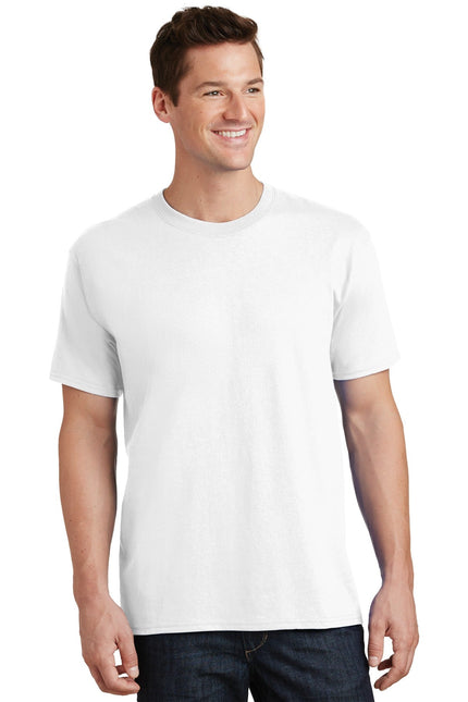 Port & Company - Core Cotton Tee. PC54 - White - Union Prints