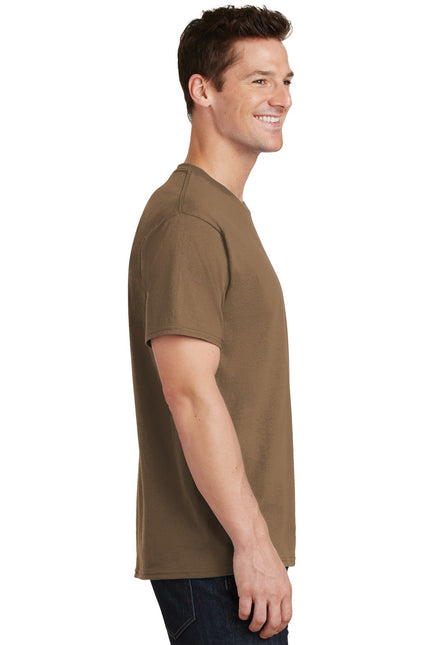Port & Company - Core Cotton Tee. PC54 - Woodland Brown - Union Prints