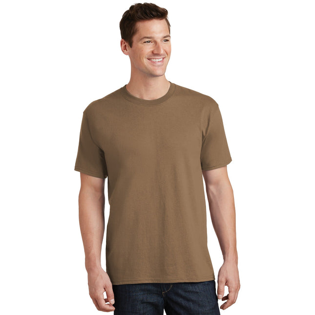 Port & Company - Core Cotton Tee. PC54 - Woodland Brown - Union Prints