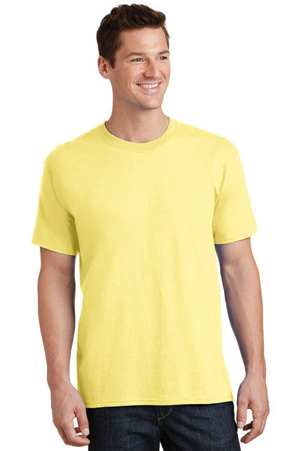 Port & Company - Core Cotton Tee. PC54 - Yellow - Union Prints