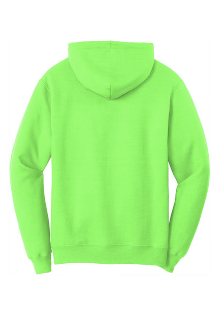 Port & Company - Core Fleece Pullover Hooded Sweatshirt. PC78H - Neon Green - Union Prints