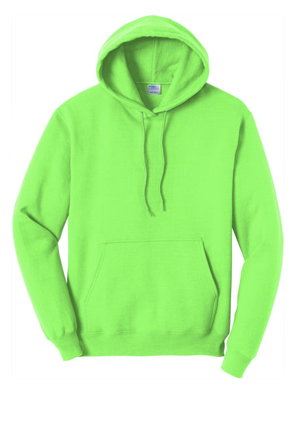 Port & Company - Core Fleece Pullover Hooded Sweatshirt. PC78H - Neon Green - Union Prints