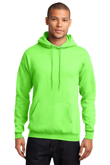 Port & Company - Core Fleece Pullover Hooded Sweatshirt. PC78H - Neon Green - Union Prints