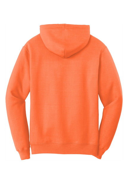 Port & Company - Core Fleece Pullover Hooded Sweatshirt. PC78H - Neon Orange - Union Prints