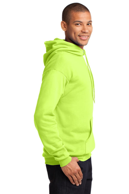 Port & Company - Core Fleece Pullover Hooded Sweatshirt. PC78H - Neon Yellow - Union Prints