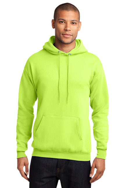 Port & Company - Core Fleece Pullover Hooded Sweatshirt. PC78H - Neon Yellow - Union Prints