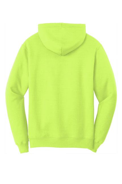 Port & Company - Core Fleece Pullover Hooded Sweatshirt. PC78H - Neon Yellow - Union Prints