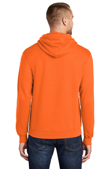 Port & Company - Core Fleece Pullover Hooded Sweatshirt. PC78H - S. Orange - Union Prints