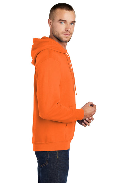 Port & Company - Core Fleece Pullover Hooded Sweatshirt. PC78H - S. Orange - Union Prints
