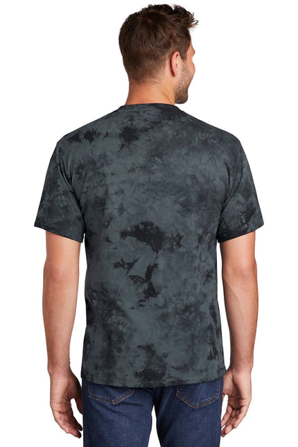 Port & Company Crystal Tie-Dye Tee PC145 - Black - Union Prints
