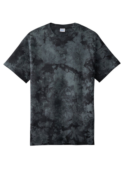 Port & Company Crystal Tie-Dye Tee PC145 - Black - Union Prints