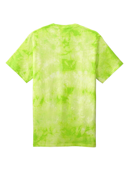 Port & Company Crystal Tie-Dye Tee PC145 - Lemon Lime - Union Prints